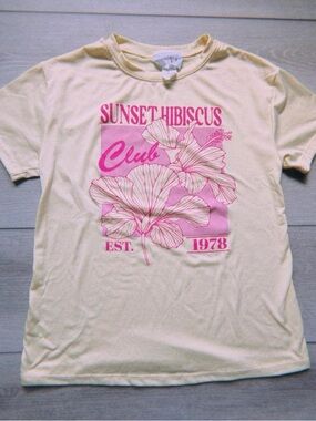 starlet sunset hibiscus club shirt